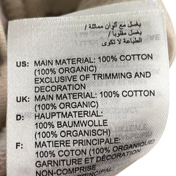 ADIDAS STELLA MCCARTNEY Collab Zebra Pink Brown 100% Organic Cotton Women Small - Picture 7 of 11